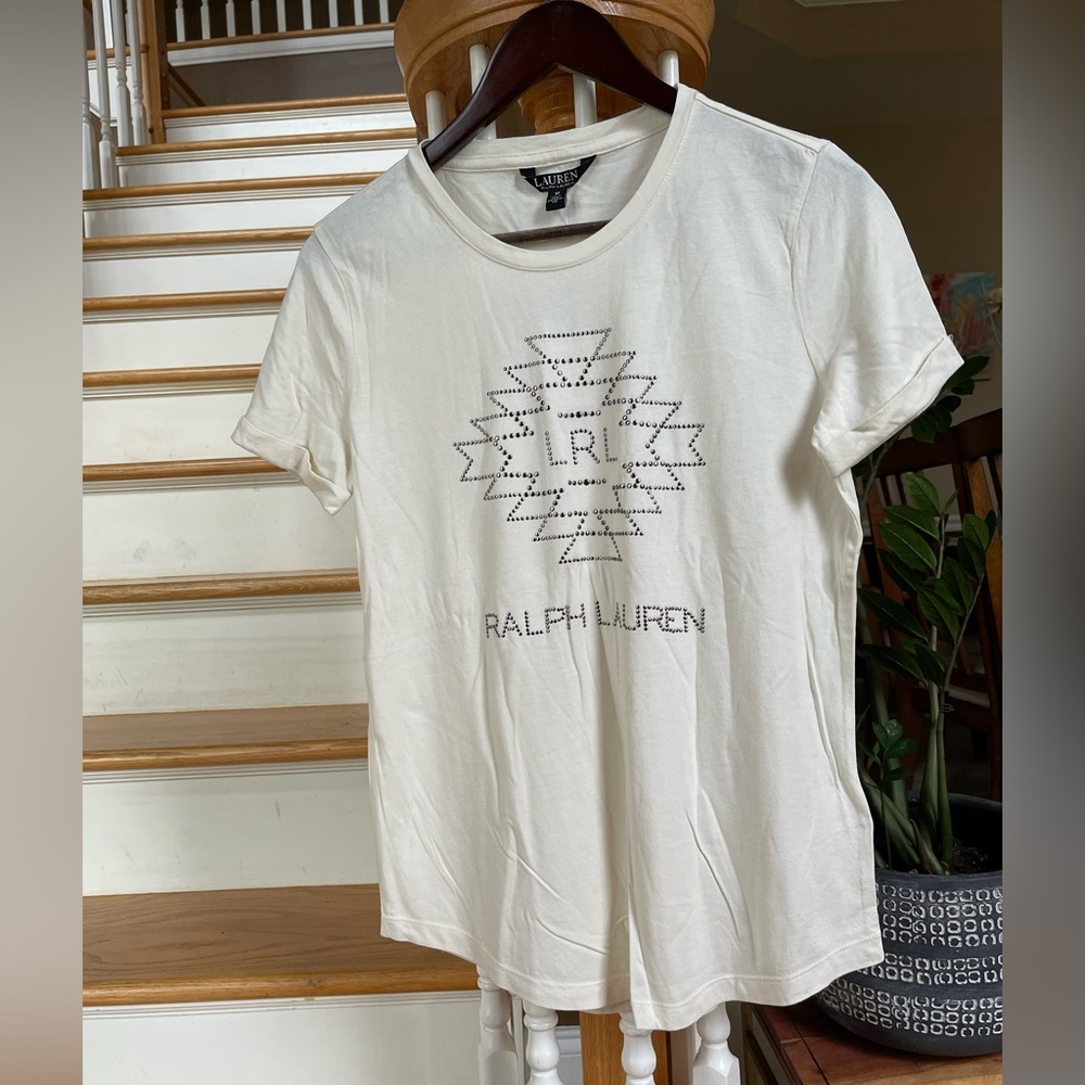 NWT Ralph Lauren Modal Crewneck Top